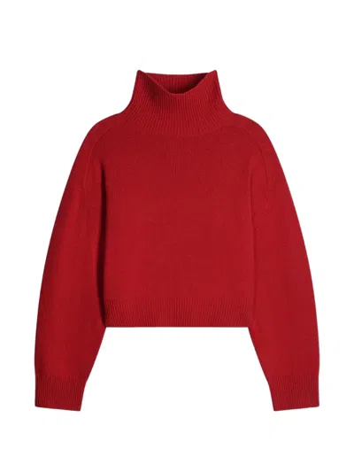 Vanessa Bruno Ballerine Roll-neck Sweater In Red
