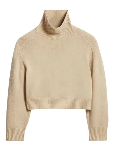 Vanessa Bruno Ballerine Turtleneck Knitwear In Neutral