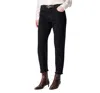 Vanessa Bruno Biarritz High Rise Straight Ankle Jeans In Noir In Noir
