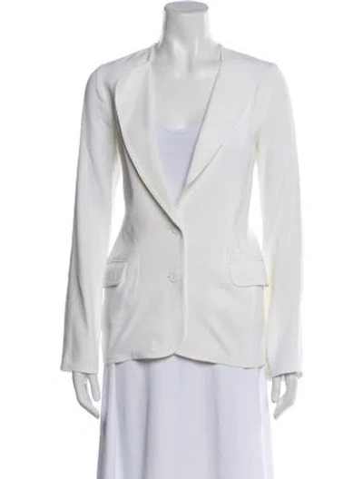 Pre-owned Vanessa Bruno Blazer In White