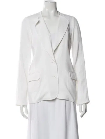 Pre-owned Vanessa Bruno Blazer In White