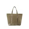 Vanessa Bruno Cabas L Shopper Bag - Kaki In Green