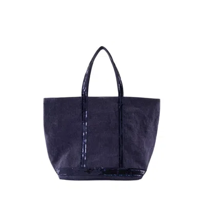 Vanessa Bruno Cabas L Shopper Bag - Linen - Blue