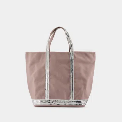 Vanessa Bruno Cabas L Shopper Bag In Grey