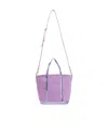 Vanessa Bruno Cabas Logo Tote In Purple