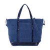Vanessa Bruno Cabas S Crossbody - Linen - Blue In Blue