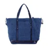 Vanessa Bruno Small Cabas Shoulder Bag In Blue