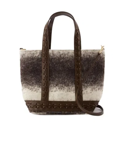 Vanessa Bruno Cabas S Logo Shoulder Bag In Black