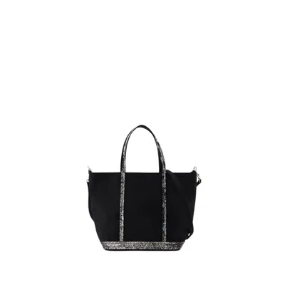 トートバッグ Cabas S Shopper Bag - Vanessa Bruno - Cotton - Black Vanessa Bruno - Linen and Sequins Large Cabas Tote