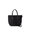 Vanessa Bruno Cabas S Shopper Bag - Cotton - Black In Black