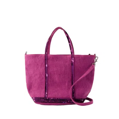 Vanessa Bruno Cabas S Shopper Bag -  - Linen - Pink Sorbet