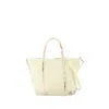 Vanessa Bruno Cabas S Shopper Bag - Linen - Yellow In Yellow