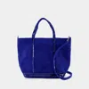 Vanessa Bruno Cabas S Shopper Bag -  - Linen - Blue In Blue