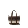 Vanessa Bruno Cabas S Shopper Bag - Wool - Brown In Brown