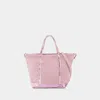 Vanessa Bruno Cabas S Shopper Bag - Linen - Pink In Pink