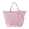 Vanessa Bruno Cabas S Shopper Bag - Linen - Pink In Pink