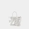 Vanessa Bruno Cabas S Shopper Bag In Silver