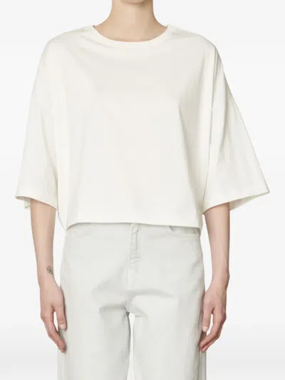 Vanessa Bruno Camomille Boxy-fit T-shirt In White
