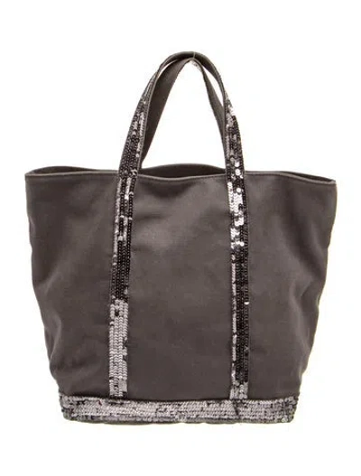 Pre-owned Vanessa Bruno Canvas Tote In Gray