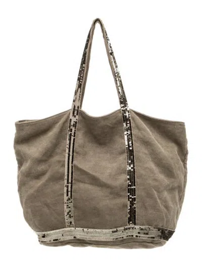 Pre-owned Vanessa Bruno Canvas Tote In Green