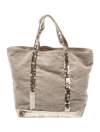 Pre-owned Vanessa Bruno Canvas Tote In Neutrals