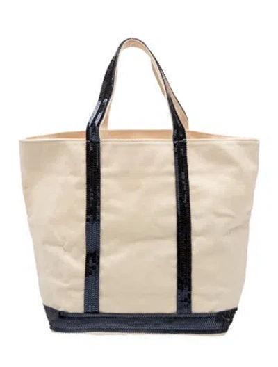 Pre-owned Vanessa Bruno Canvas Tote In Neutrals