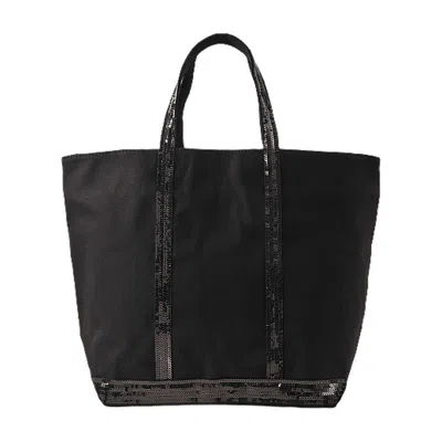 Vanessa Bruno Canvassequin Tote L + Zip