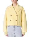 Vanessa Bruno Oversized Double-breasted Coat In Vanille