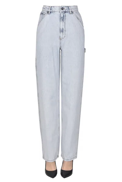 Vanessa Bruno Carpenter Style Jeans In Blue