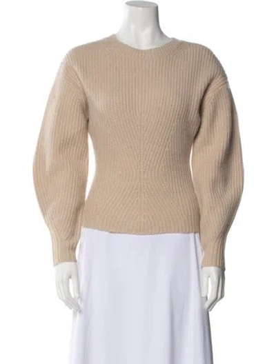 Pre-owned Vanessa Bruno Crew Neck Sweater In Neutral
