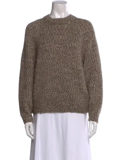 Pre-owned Vanessa Bruno Crew Neck Sweater In Neutral
