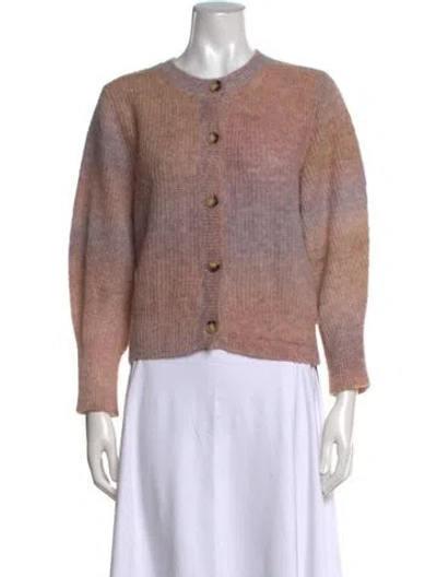 Pre-owned Vanessa Bruno Crew Neck Sweater In Purple
