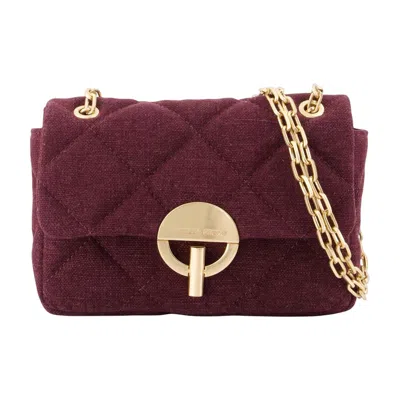 Vanessa Bruno Moon Moyen Quilted Shoulder Bag In Black
