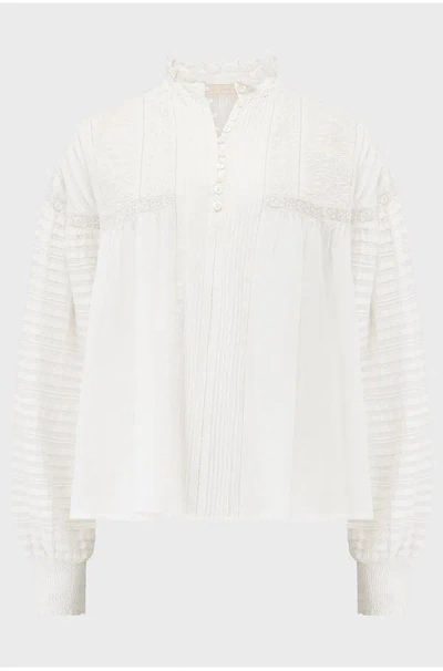 Vanessa Bruno Dahlia Blouse In Blanc In White