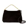 Vanessa Bruno Everyday Chain Gm Shoulder Bag In Brown