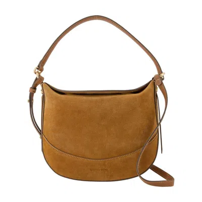 Vanessa Bruno Daily Mm Shoulder Bag In Brown