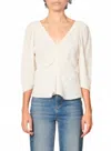 Vanessa Bruno Damien Top In Off White