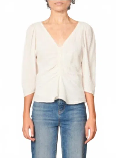 Vanessa Bruno Damien Top In Off White