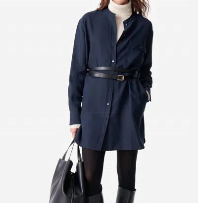 Vanessa Bruno Dao Dress In Navy In Blue
