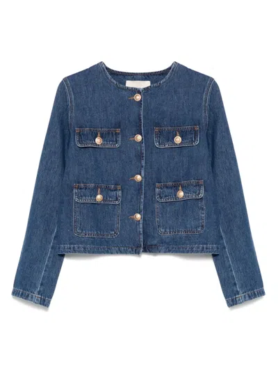 Vanessa Bruno Deana Jacket In Blue