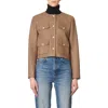 Vanessa Bruno Deana Jacket In Camel In Brown