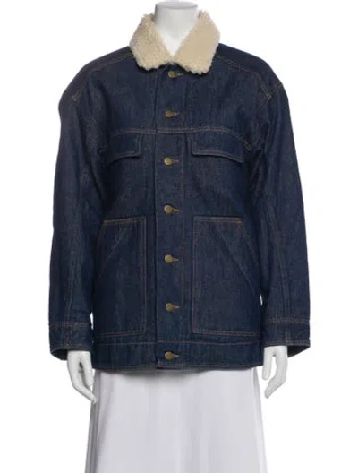 Pre-owned Vanessa Bruno Denim Jacket In Blue