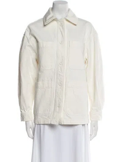 Pre-owned Vanessa Bruno Denim Jacket In Neutral