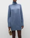 VANESSA BRUNO DORALISA TURTLENECK WOOL MINI SWEATER DRESS