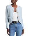 Vanessa Bruno Dorina Button Front Cardigan In Neptune
