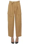 Vanessa Bruno Edan Cargo Trousers In Brown