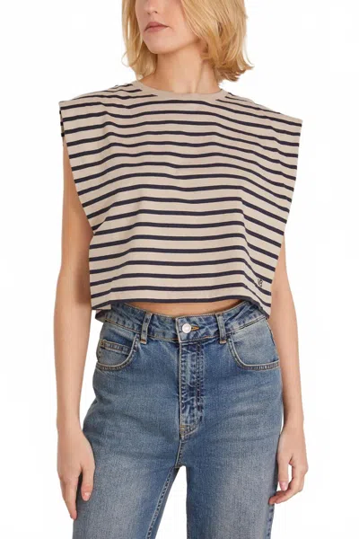 Vanessa Bruno Edgar Top In Argile In Multi