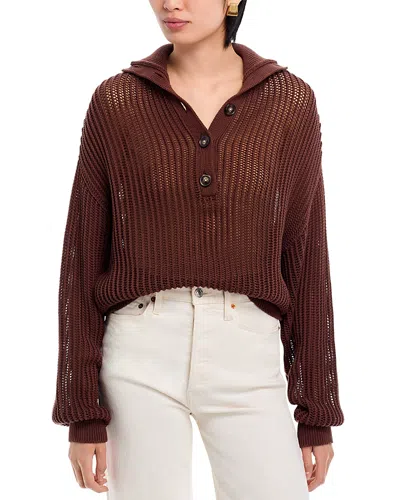 Vanessa Bruno Eloic Sweater In Ebene