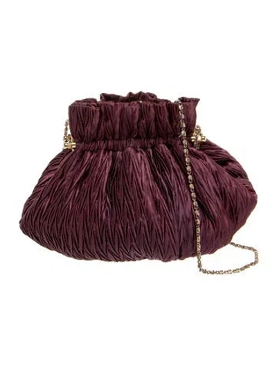 Pre-owned Vanessa Bruno Evening Bag In Purple