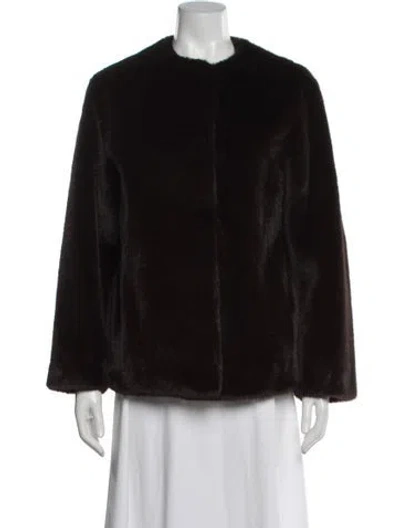 Pre-owned Vanessa Bruno Faux Fur Jacket In Multi
